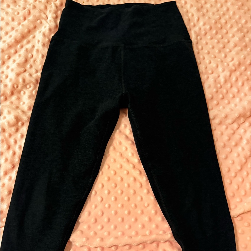 Beyond Yoga Black Leggings - Space Dye